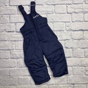 DKNY Baby Snowsuit/Snow Bibs in Navy